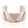 IMAGINE Bracelet Jonc Andrina Acier Rose