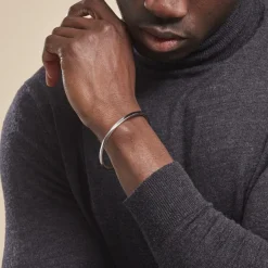 Bracelet Jonc Argent Stefaans-Histoire d'Or Best