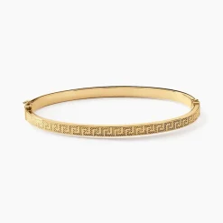 Histoire d'Or Bracelet Jonc Capucina Grec Or Jaune