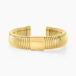 Bracelet Jonc Dafnie Acier Jaune-Histoire d'Or Best