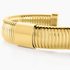 Bracelet Jonc Dafnie Acier Jaune-Histoire d'Or Best