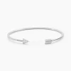 Bracelet Jonc Danae Argent Blanc Oxyde De Zirconium-Histoire d'Or Online