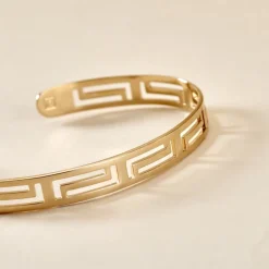 Histoire d'Or Bracelet Jonc Edmoneae Plaqué Or Jaune