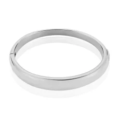 Bracelet Jonc Emilio Acier Blanc-Histoire d'Or