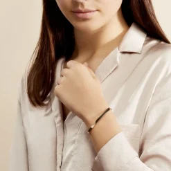 Histoire d'Or Bracelet Jonc Graca Plaqué Or Jaune