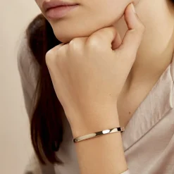 Histoire d'Or Bracelet Jonc Graca Plaqué Or Jaune