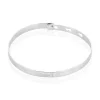 Histoire d'Or Bracelet Jonc Gravita Argent Blanc
