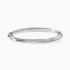 Histoire d'Or Bracelet Jonc Hugoline Argent Blanc
