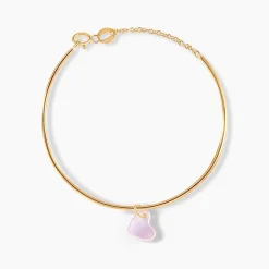 Bracelet Jonc Ida Coeur Or Jaune-Histoire d'Or Outlet