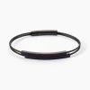 Bracelet Jonc Jakob Acier Noir Sans Pierre-Histoire d'Or New