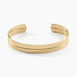 Bracelet Jonc Jeanne-lise Plaqué Or Jaune-Histoire d'Or Clearance