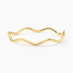 Bracelet Jonc Jennie Ondule Or Jaune-Histoire d'Or Discount