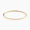 Histoire d'Or Bracelet Jonc Loise Fil Carre Lisse Or Jaune
