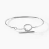 Bracelet Jonc Marie-capucine Argent Blanc-Histoire d'Or Hot