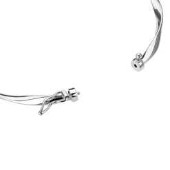 Bracelet Jonc Nathaelae Argent Blanc-Histoire d'Or Hot