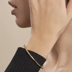 Histoire d'Or Bracelet Jonc Or Jaune Cynthia