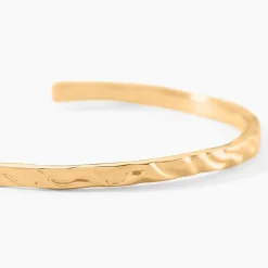 Bracelet Jonc Orée Plaqué Or Jaune-Histoire d'Or Sale