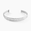 Bracelet Jonc Rachelle Argent Blanc-Histoire d'Or Discount