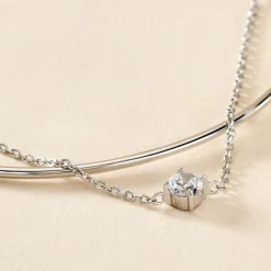 Bracelet Jonc Ruth De Zirconium-Histoire d'Or