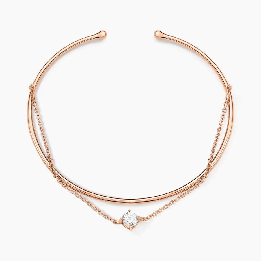 Histoire d'Or Bracelet Jonc Ruth De Zirconium