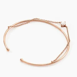 Histoire d'Or Bracelet Jonc Ruth De Zirconium