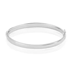 Bracelet Jonc Thaira Argent Blanc-Histoire d'Or Clearance