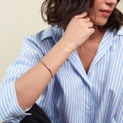 Histoire d'Or Bracelet Jonc Yuriy Fil Flexible Or Jaune