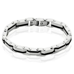 Histoire d'Or Bracelet Jordi Acier Bicolore