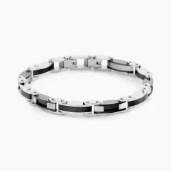 Bracelet Aaron Acier Argenté-JOURDAN Clearance
