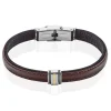 Bracelet Acier Et Or-JOURDAN New