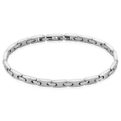 Bracelet Acier Gris-JOURDAN