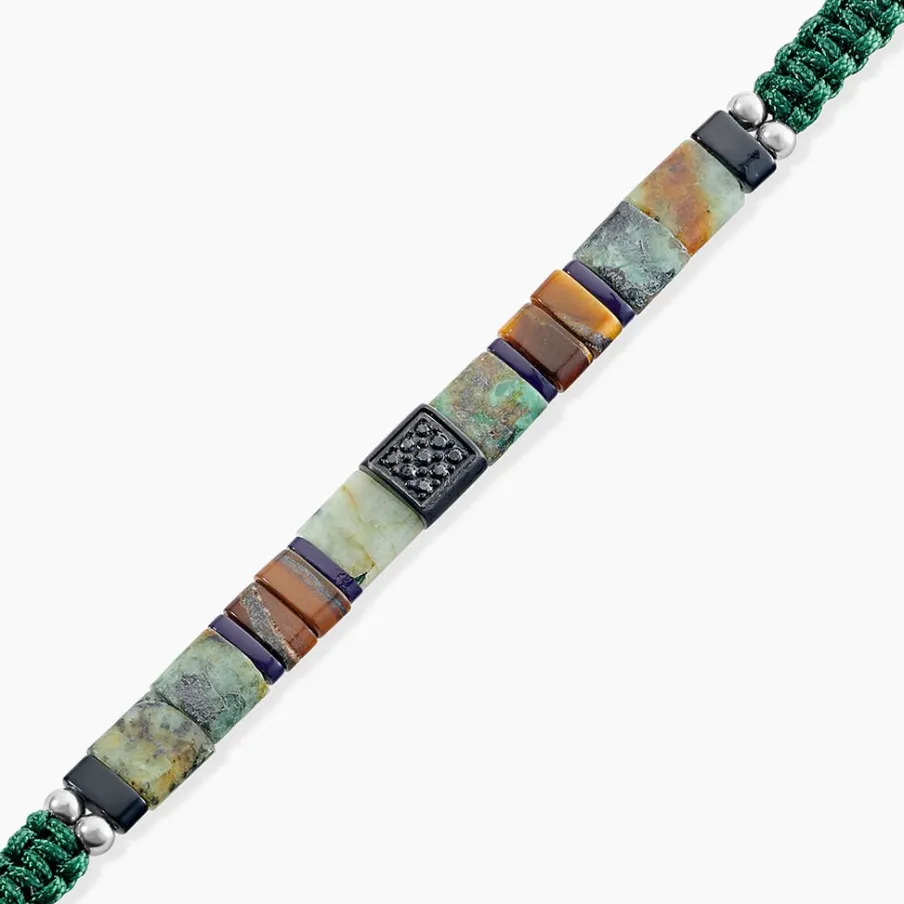 JOURDAN Bracelet Aristodemos Acier Argenté