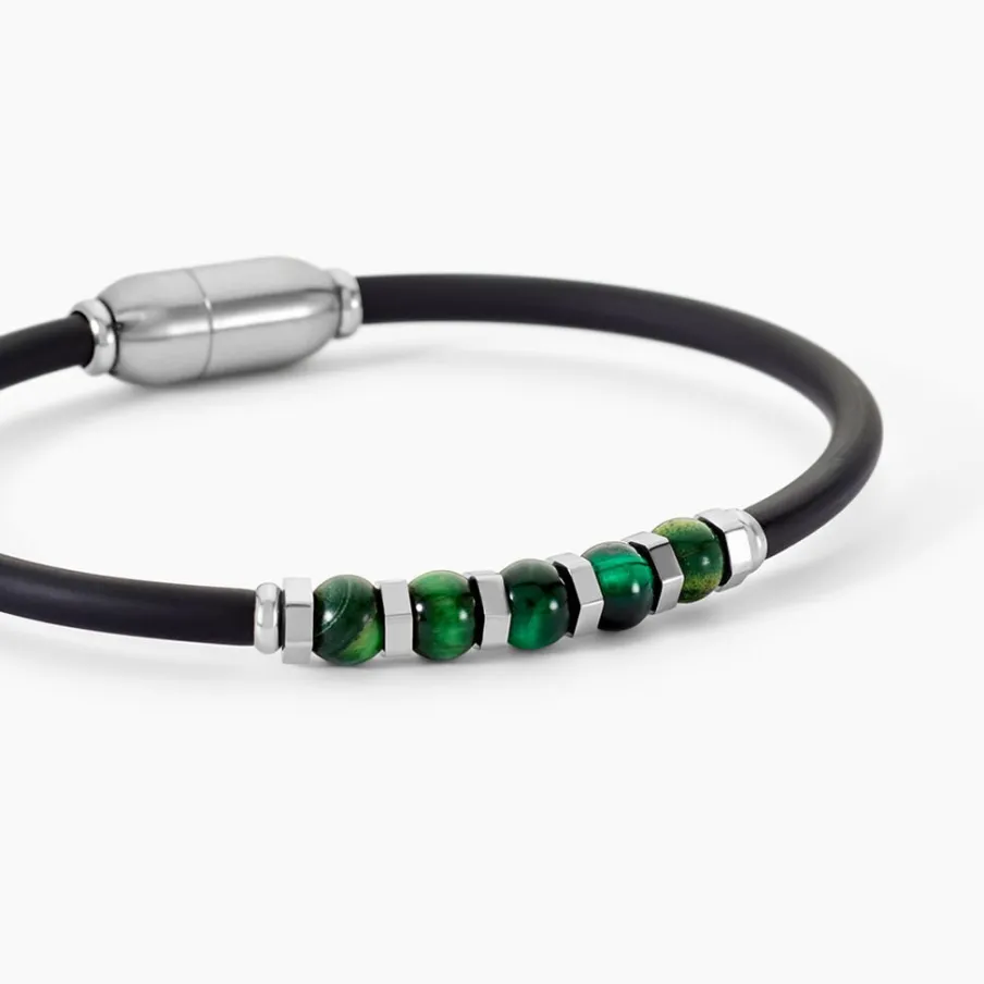 JOURDAN Bracelet Caoutchouc Noir