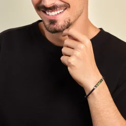 JOURDAN Bracelet Caoutchouc Noir