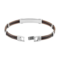 JOURDAN Bracelet Corelieae Acier Bicolore