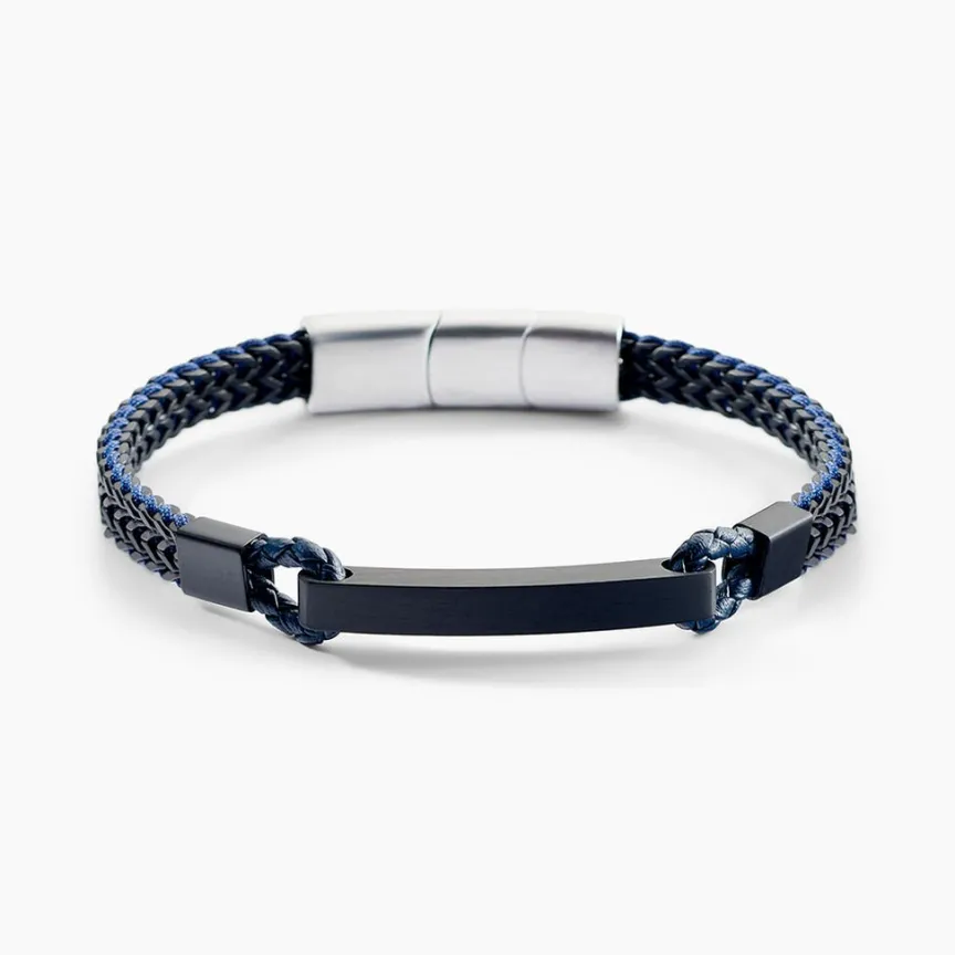 Bracelet Donovan Acier Noir-JOURDAN New