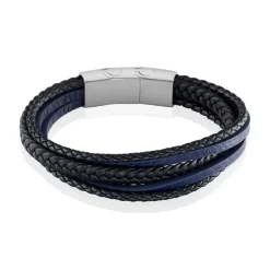 Bracelet Homme Byron Acier Argente-JOURDAN Online