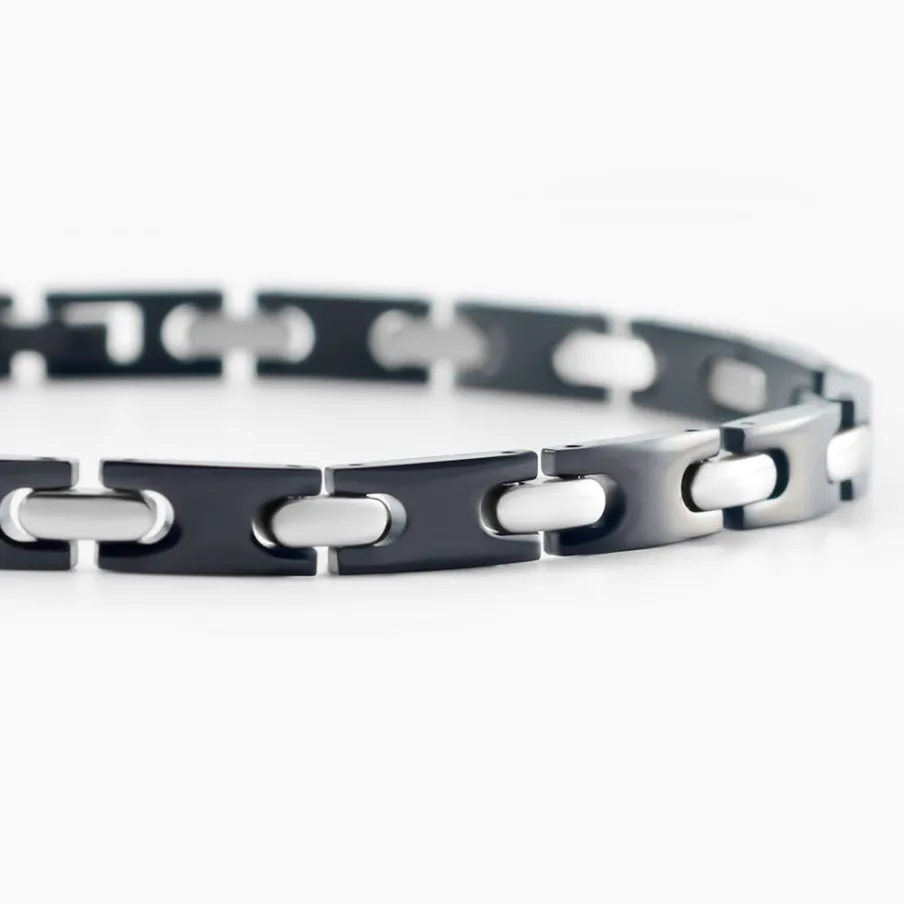 JOURDAN Bracelet Homme Dinema Acier Argente