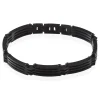 Bracelet Homme Rio Acier Noir-JOURDAN Sale