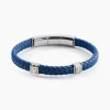 Bracelet Kamen Cuir Bleu-JOURDAN Online