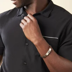 Bracelet Leonilde Acier Bicolore-JOURDAN Hot