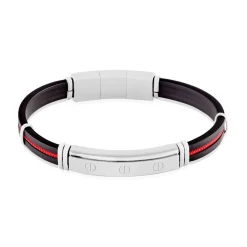 JOURDAN Bracelet Magnus Caoutchouc Bleu