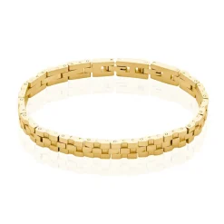 JOURDAN Bracelet Manathan Acier Doré