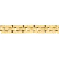 JOURDAN Bracelet Manathan Acier Doré