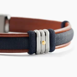 Bracelet Orso Cuir Multicolore-JOURDAN New