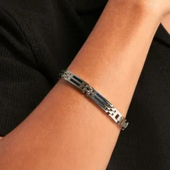 JOURDAN Bracelet Priam Acier Argenté
