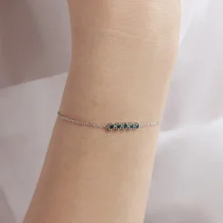 Histoire d'Or Bracelet Karrie Argent Blanc Oxyde De Zirconium