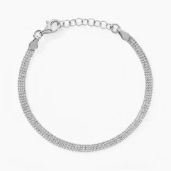 Histoire d'Or Bracelet Kelline Argent Blanc