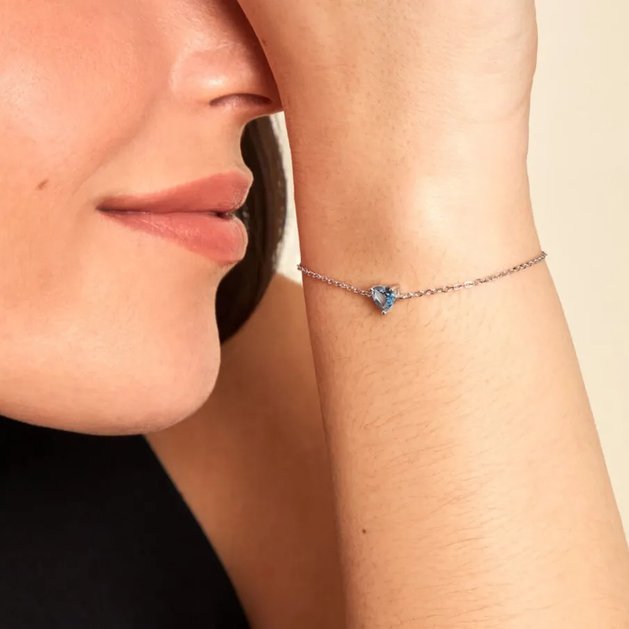 Histoire d'Or Bracelet Kelvyn Argent Blanc Oxyde De Zirconium