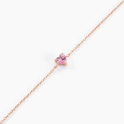 Bracelet Kelvyn Argent Rose Oxyde De Zirconium-Histoire d'Or Discount